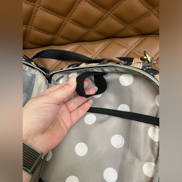 Twelve Little Diaper Bag Clutch in Leopard - Picture 7 of 16